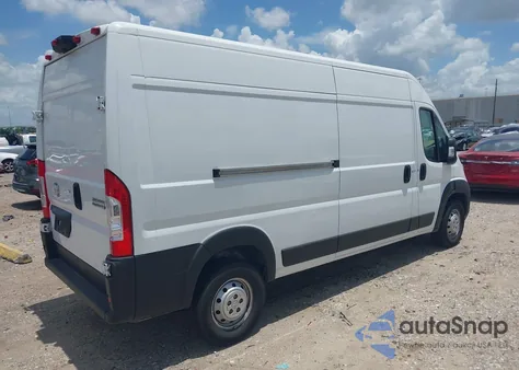 2023 Ram Promaster 2500 High Roof 159 Wb из США, поврежденный, VIN 3C6LRVDGXPE586187